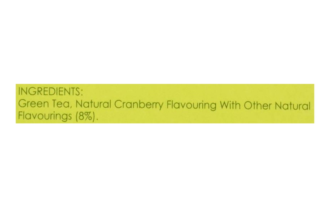 Twinings Cranberry Green Tea    Box  20 pcs